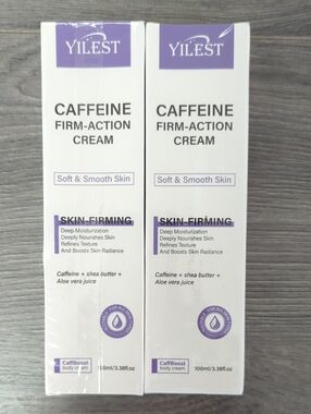 Yilest 2 Pack Bundle Caffeine Firm Action Cream